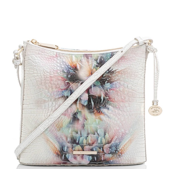 🌈NWT!!! RARE FIND!! Brahmin SOLD OUT Prism Ombré Katie Crossbody - Picture 4 of 16